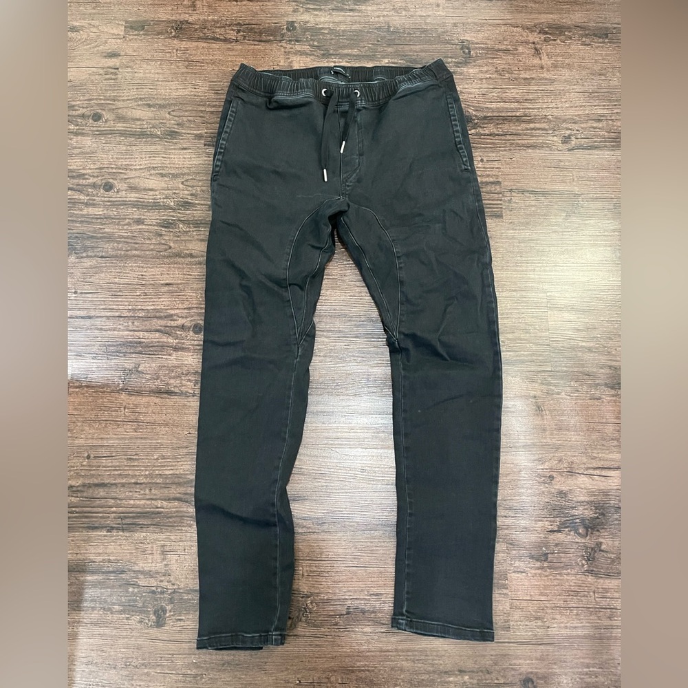 Zanerobe Men's Straight Jeans - Black
